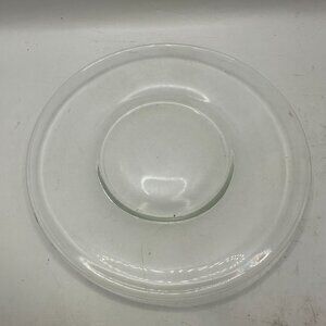 Clear Glass Place Replacement Plate 6 Inches